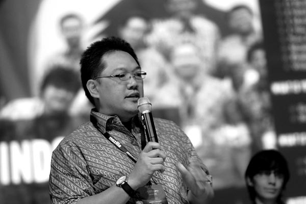 Tampil mewakili Mozilla Indonesia